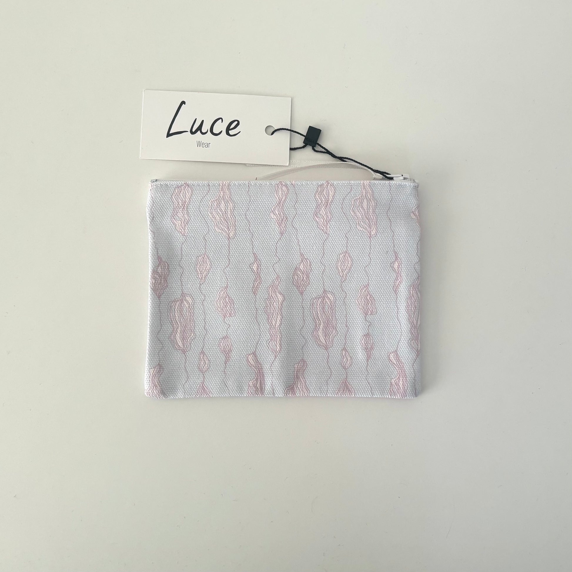 lucewear: petit pochette en tissu bleu
