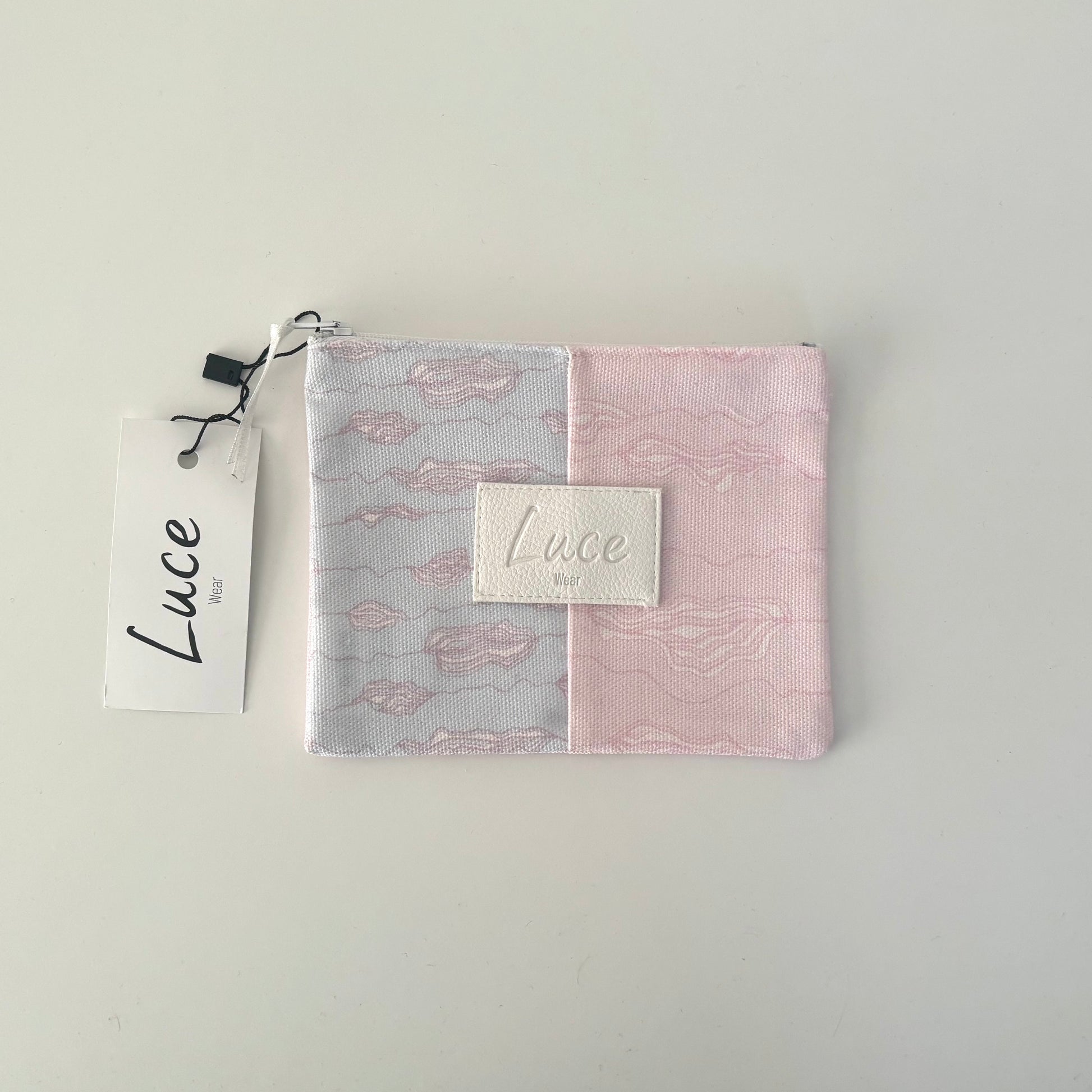 lucewear: petit pochette en tissu rose