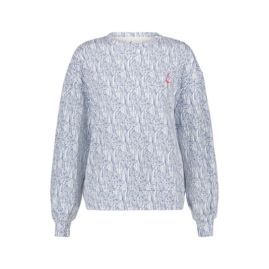 Sweatshirt imprimé MILO Casse bleu